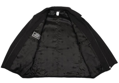 GIANNI VERSACE Medusa Zip Poly Blouson Black Size 54