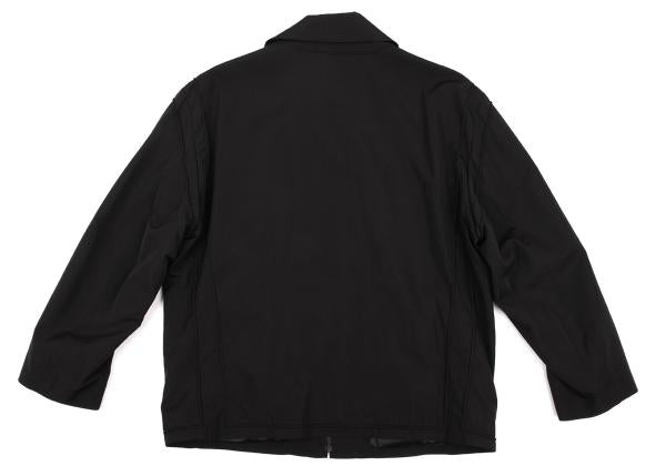 GIANNI VERSACE Medusa Zip Poly Blouson Black Size 54