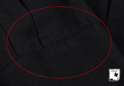 Y's for men Dark Navy Rayon Fly Front Sleeve Shirt Size 3
