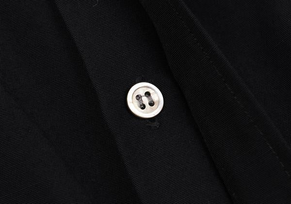 Y's for men Dark Navy Rayon Fly Front Sleeve Shirt Size 3