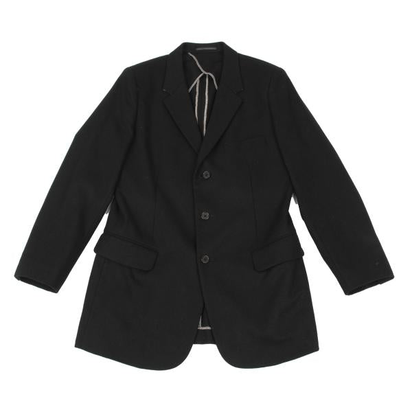 Y's for men Brushed Wool Tailored Blazer Black Size 2