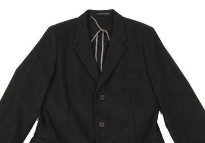 Y's for men Brushed Wool Tailored Blazer Black Size 2