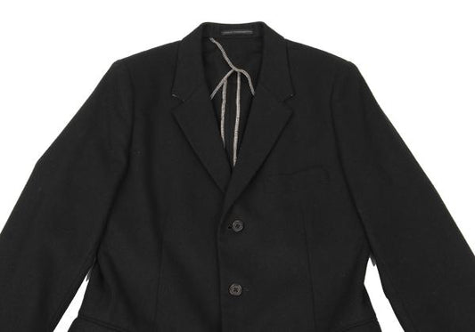 Y's for men Brushed Wool Tailored Blazer Black Size 2