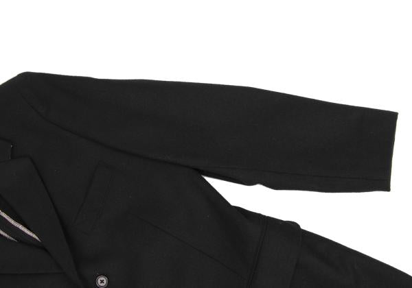 Y's for men Brushed Wool Tailored Blazer Black Size 2