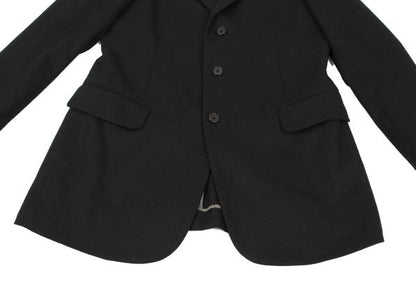 Y's for men Brushed Wool Tailored Blazer Black Size 2