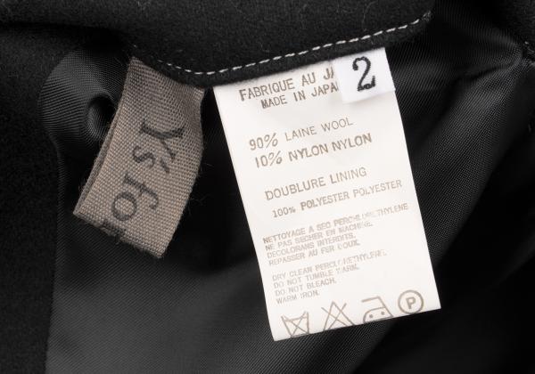 Y's for men Brushed Wool Tailored Blazer Black Size 2