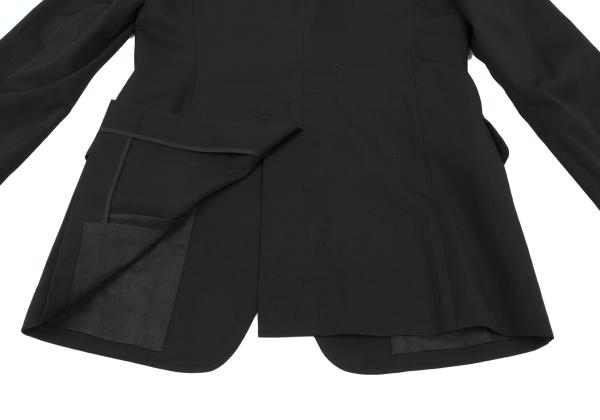 Y's for men Wool 3-Button Blazer Black Size 3