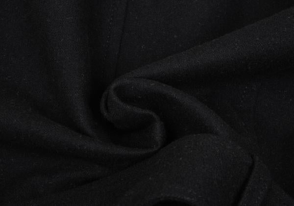 Y's for men Linen Blend Half Trench Coat Black Size 2