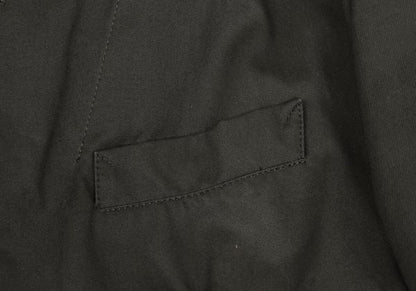 Y's for men Oiled Cotton Leather Trim Khaki Brown Jacket Size 3