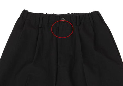 Y's for men Wool Gabardine Wide Pants Black Size S