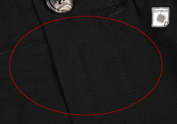 Y's for men Wool Gabardine Wide Pants Black Size S