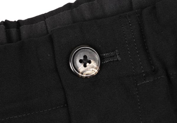 Y's for men Wool Gabardine Wide Pants Black Size S