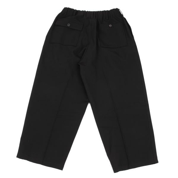 Y's for men Wool Gabardine Wide Pants Black Size S