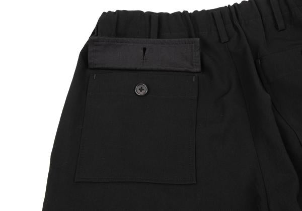 Y's for men Wool Gabardine Wide Pants Black Size S