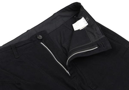 Y's for men Cotton Stretch Moleskin Flap Pants Black Size 2