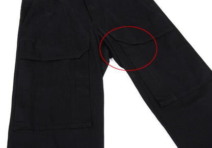 Y's for men Cotton Stretch Moleskin Flap Pants Black Size 2