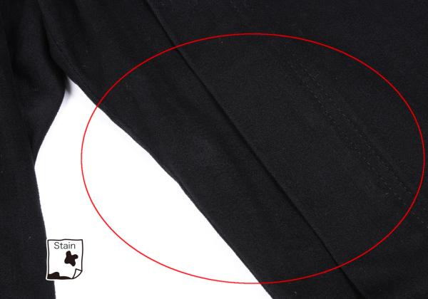 Y's for men Cotton Stretch Moleskin Flap Pants Black Size 2