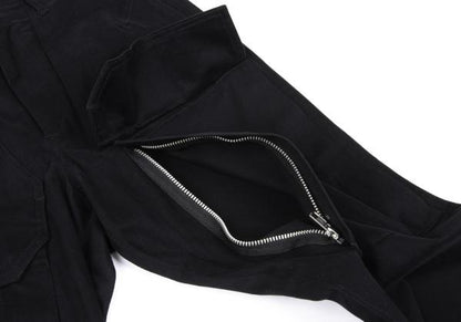 Y's for men Cotton Stretch Moleskin Flap Pants Black Size 2