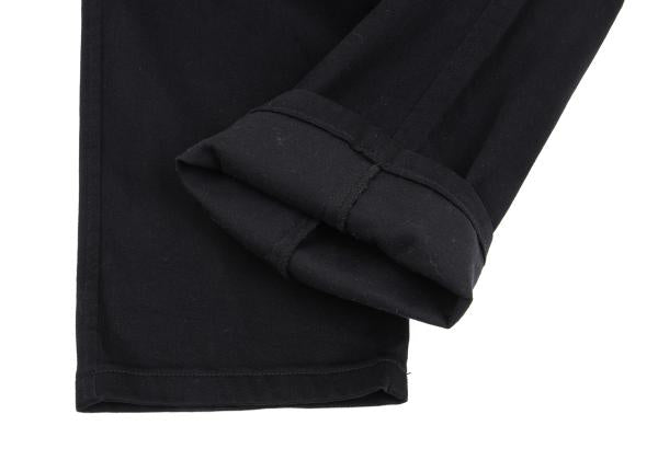 Y's for men Cotton Stretch Moleskin Flap Pants Black Size 2