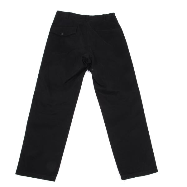 Y's for men Cotton Stretch Moleskin Flap Pants Black Size 2