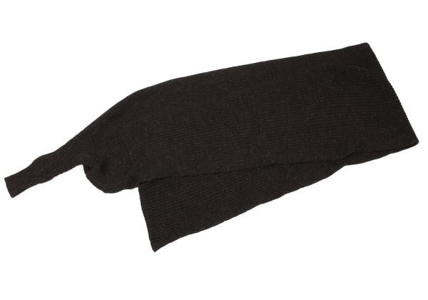 Y's for men Charcoal Rib Knit One-Sleeve Stole