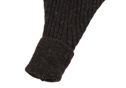Y's for men Charcoal Rib Knit One-Sleeve Stole