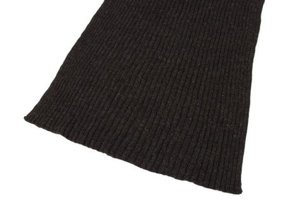 Y's for men Charcoal Rib Knit One-Sleeve Stole