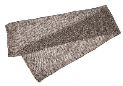 Y's for men Openwork Knit Linen Stole Gray
