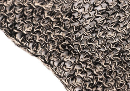 Y's for men Openwork Knit Linen Stole Gray