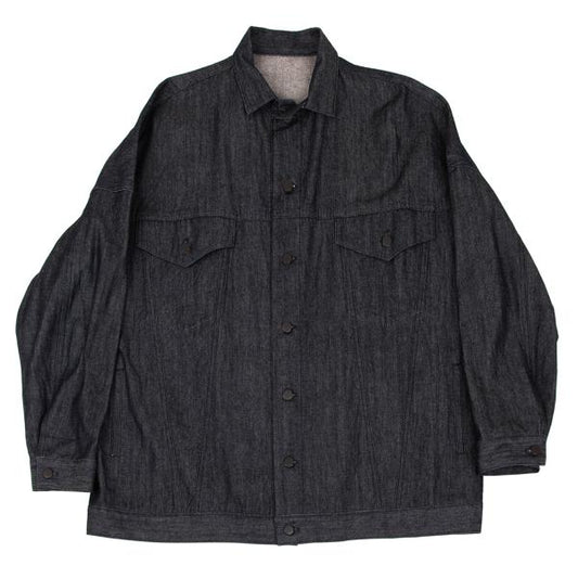 B Yohji Yamamoto 19SS Wide Silhouette Jacket Indigo Size 1