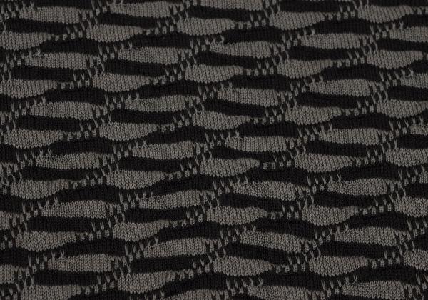 EMPORIO ARMANI Cotton Design Weave Rib Knit Gray Size L
