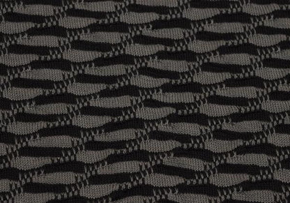 EMPORIO ARMANI Cotton Design Weave Rib Knit Gray Size L