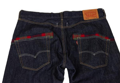 Levi's x eye JUNYA WATANABE MAN Back Check Patch Jeans Indigo Size M