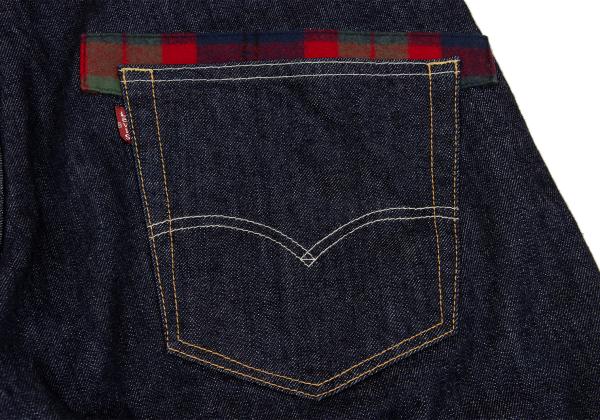 Levi's x eye JUNYA WATANABE MAN Back Check Patch Jeans Indigo Size M