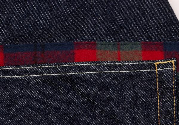 Levi's x eye JUNYA WATANABE MAN Back Check Patch Jeans Indigo Size M