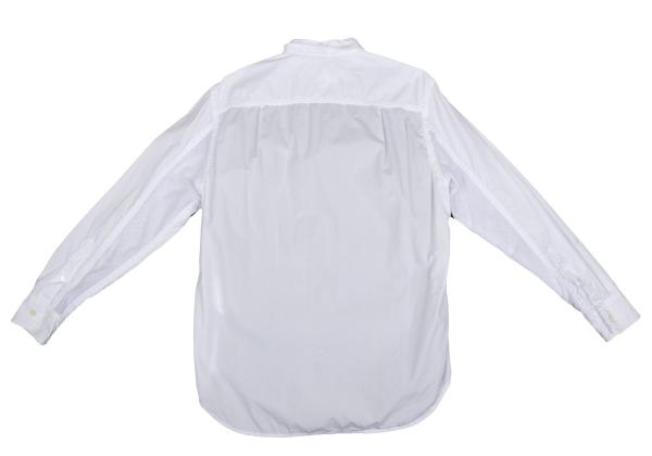 GANRYU Garment Washed Cotton Check Panel Shirt Size M