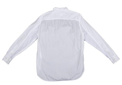 GANRYU Garment Washed Cotton Check Panel Shirt Size M