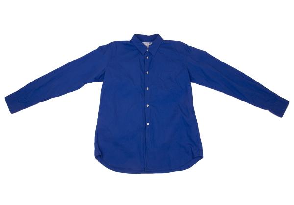 COMME des GARCONS SHIRT boys Blue Back Logo Shirt Size X