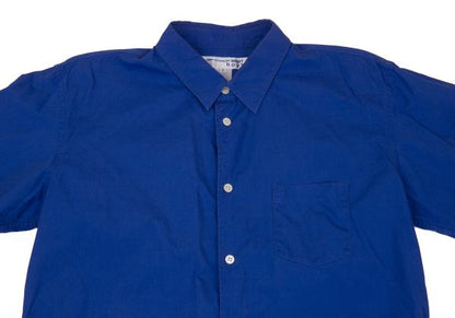 COMME des GARCONS SHIRT boys Blue Back Logo Shirt Size X