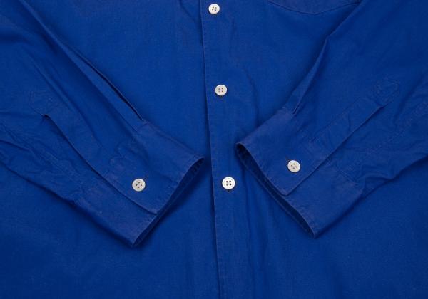 COMME des GARCONS SHIRT boys Blue Back Logo Shirt Size X