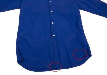 COMME des GARCONS SHIRT boys Blue Back Logo Shirt Size X