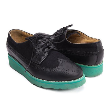 THE GENERIC MAN x COMME des GARCONS SHIRT Leather Shoes Black Size 26cm