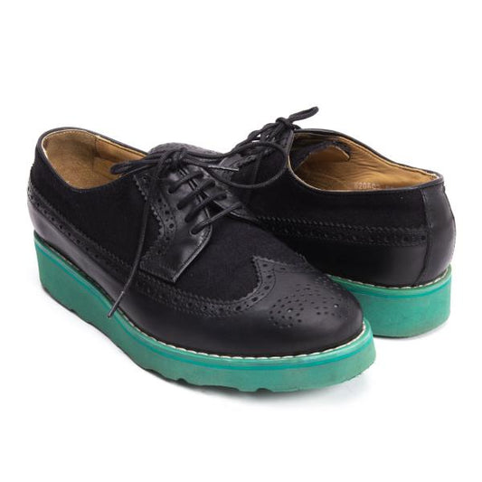 THE GENERIC MAN x COMME des GARCONS SHIRT Leather Shoes Black Size 26cm