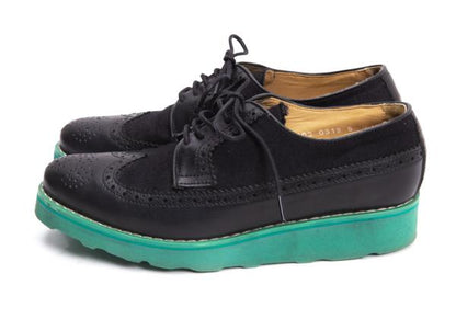 THE GENERIC MAN x COMME des GARCONS SHIRT Leather Shoes Black Size 26cm