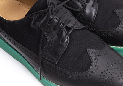 THE GENERIC MAN x COMME des GARCONS SHIRT Leather Shoes Black Size 26cm