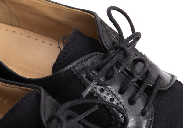 THE GENERIC MAN x COMME des GARCONS SHIRT Leather Shoes Black Size 26cm
