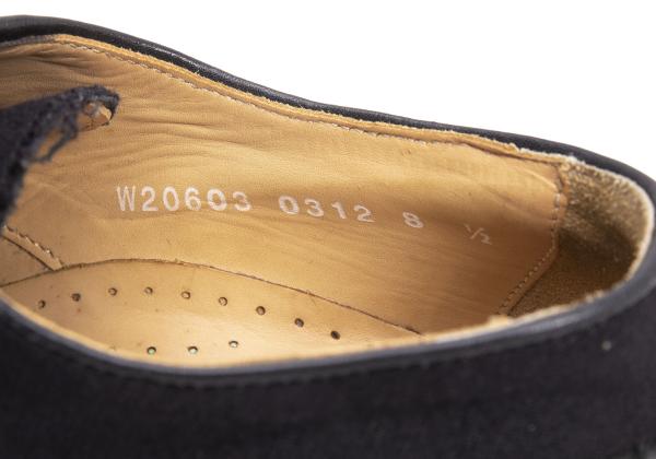 THE GENERIC MAN x COMME des GARCONS SHIRT Leather Shoes Black Size 26cm