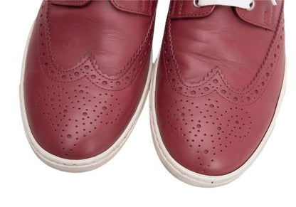 JUNYA WATANABE MAN x Tricker's Wingtip Shoes Red Size 26cm
