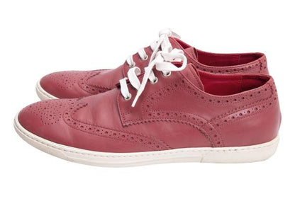 JUNYA WATANABE MAN x Tricker's Wingtip Shoes Red Size 26cm