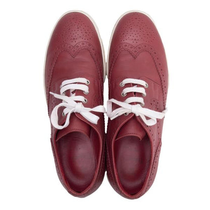 JUNYA WATANABE MAN x Tricker's Wingtip Shoes Red Size 26cm